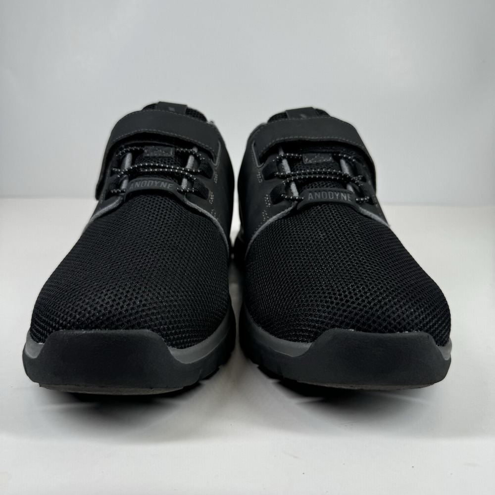 Anodyne No. 46 Sport Jogger Men's US 11W Black Orthopedic Diabetic Walking Shoes - Picture 3 of 16